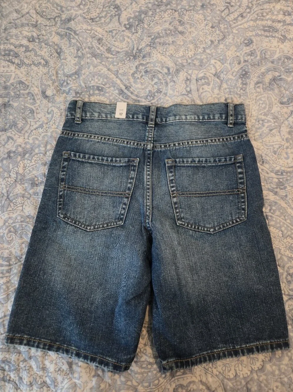The Children's Place Blue Washed Denim Shorts